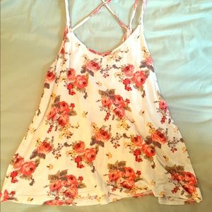 Floral tank top